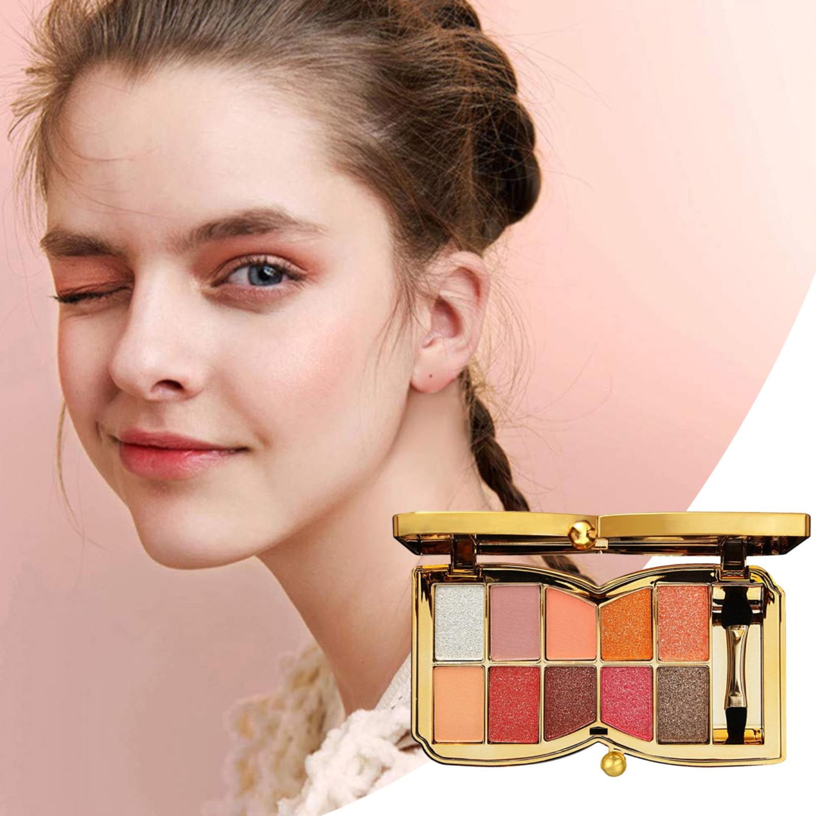 2packs Eyeshadow,Glitter Eyeshadow 10 Colors Eye Shadow Highly