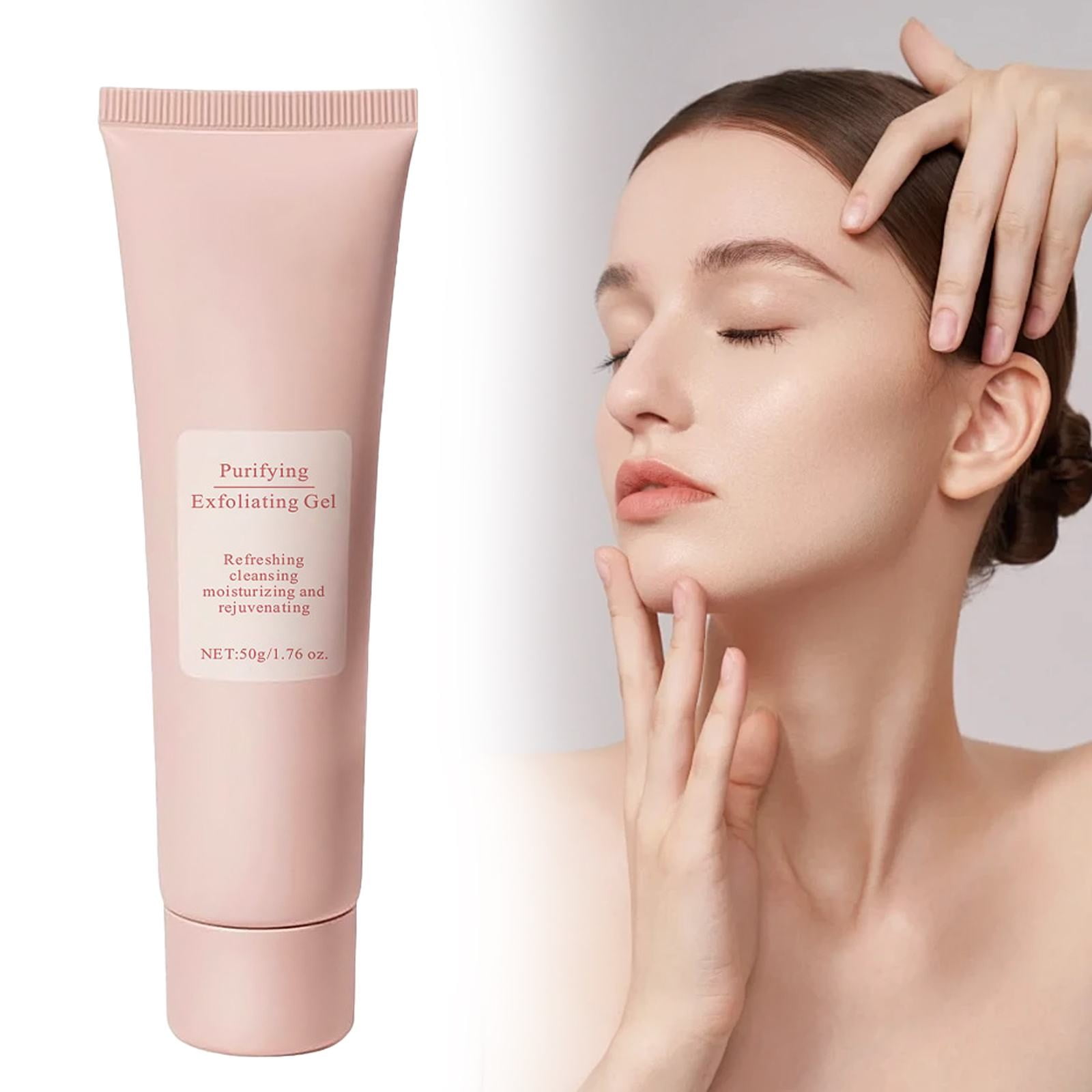 2packs Facial Cleanser,Exfoliating Gel Exfoliating Gel Exfoliating Silica Gel Exfoliating Facial