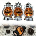 2packs Garden Lamps,Halloween Decorative Pumpkin Vintage Easter Plastic
