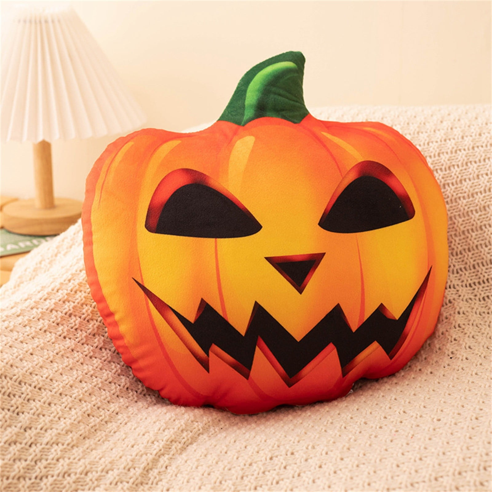 2packs Pillow Case,Pumpkin Pillow Halloween Party Decoration Car