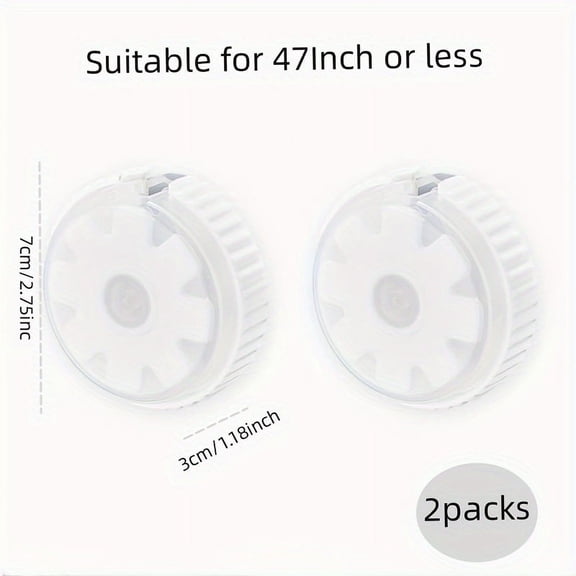 2packs Round Power Cord Storage Box, Plastic Mini Data Cable Organizer, USB Rotating Winder Case, Mobile Phone Charging Cable Organizer, Portable Cable Winder Box