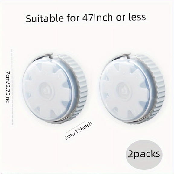 2packs Round Power Cord Storage Box, Plastic Mini Data Cable Organizer, USB Rotating Winder Case, Mobile Phone Charging Cable Organizer, Portable Cable Winder Box