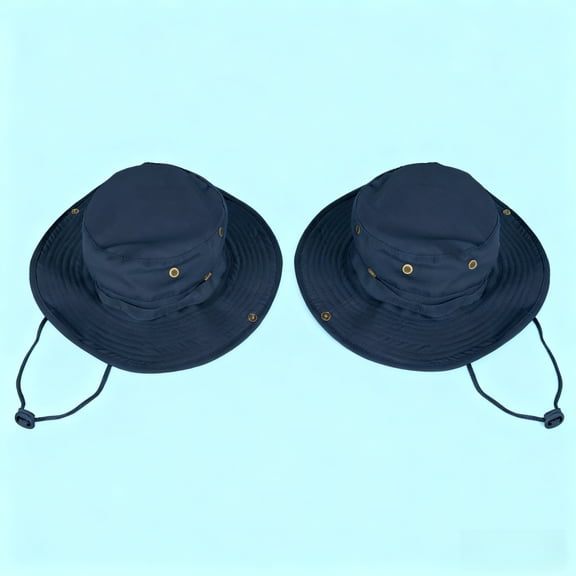 2packs Sun Hats for Men Women Bucket Hat UPF 50  Boonie Hat Foldable UV Protection Hiking Beach Fishing Summer Safari