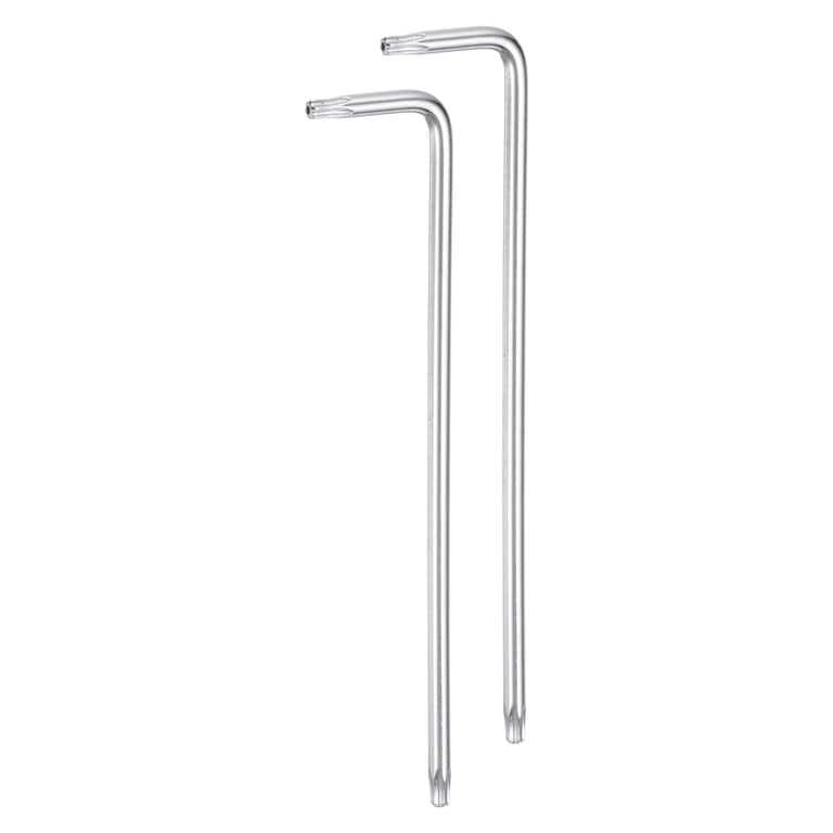 2 Clés Torx T10 Anti-effraction – Embout étoile, Longueur 3.58 Pouces !