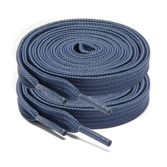 2pair 10mm Wide Double Layer Flat Athletic Shoe Laces Strings for Boots Sneakers