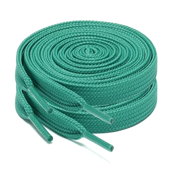 2pair 10mm Wide Double Layer Flat Athletic Shoe Laces Strings for Boots Sneakers