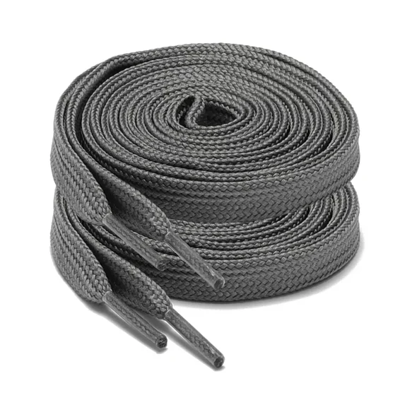 2pair 10mm Wide Double Layer Flat Athletic Shoe Laces Strings for Boots Sneakers