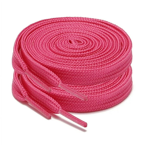 2pair 10mm Wide Double Layer Flat Athletic Shoe Laces Strings for Boots Sneakers
