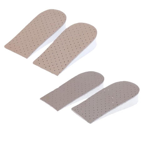 2pair 2.5cm 3cm Unisex Increase Height High Half s Shoe Insert Cushion