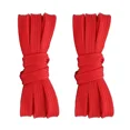thumbnail image 1 of 2pair Double Layers Flat Shoelaces Red for Sneakers 24 27 36 45 48 54 63 72 Inch, 1 of 7