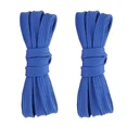 thumbnail image 1 of 2pair Double Layers Flat Shoelaces Strings Blue for Sneakers 24 27 36 45 72 Inch, 1 of 7
