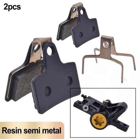 2pairs Bicycle Disc Brake Pads for ebike Calipers full metal ceramicspads