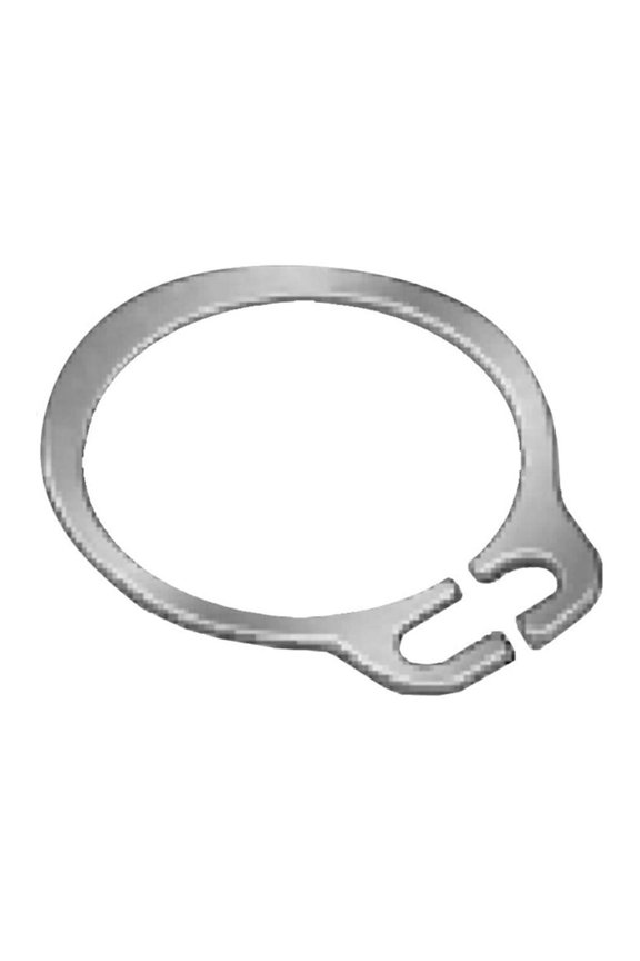 2pc - 1/4" (0.250) SAE External Snap Ring, Black Phosphate, in., inch