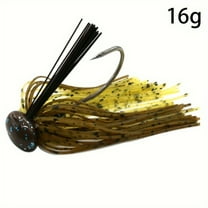 2pc 12g/16g Spinner Fishing Lure, Chatterbait Weedless, Football Jig, Lead Head Jig For Bass, Fishing Tackle