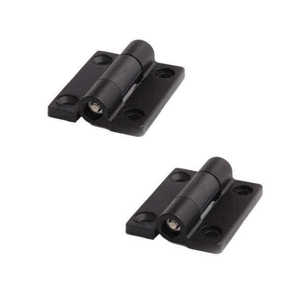 2pc 360 Degree Adjustable Torque Nylon Hinge For Furniture Hardware Cabinet Doors Free= Stop Positioning Plastic Hinges 2026 New