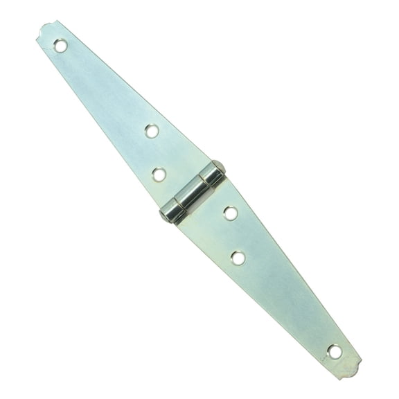 2pc 4" Light Duty Strap Hinge, Galvanized Finish, Screws Included