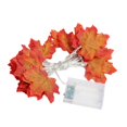 2pc 5/9.8/20FT Fall Leaves Garland Lights LED Battery Operated String
