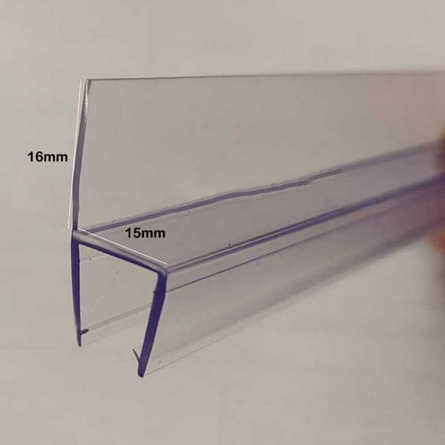 2pc 50cm replacement seal shower shower door seal 6/8/10/12/15mm water