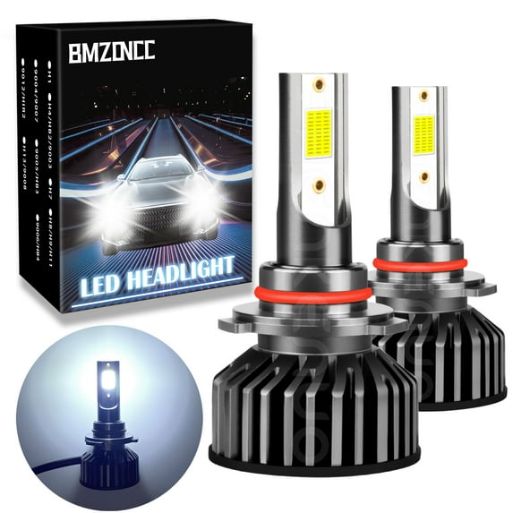 2pc 9005 HB3 LED Headlight Conversion Bulbs Kit 6000K for Honda Civic 2016-2020