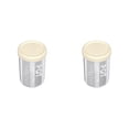 thumbnail image 1 of 2pc Airtight Food Storage Containers with Lids, Round Kitchen Pantry Organization and Storage, Plastic Scale Food Canisters for Cereal, Flour, Sugar, Dry Food, 1 of 8
