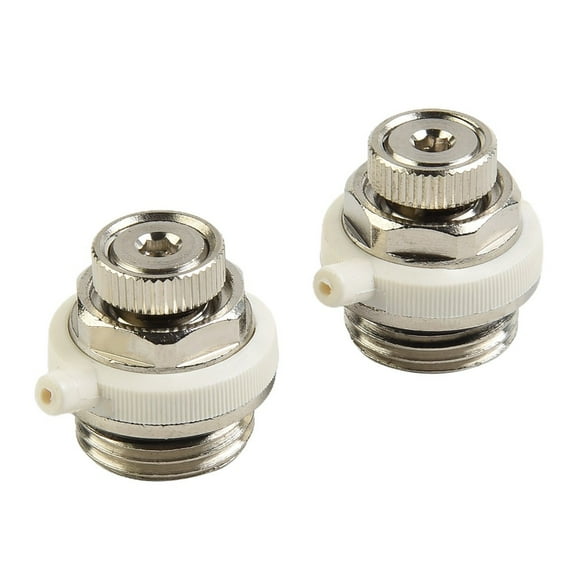 2pc Automatic Bleed Valve 3/4 Inch Bleed Valve Brass Self Bleeding RadiatorValve
