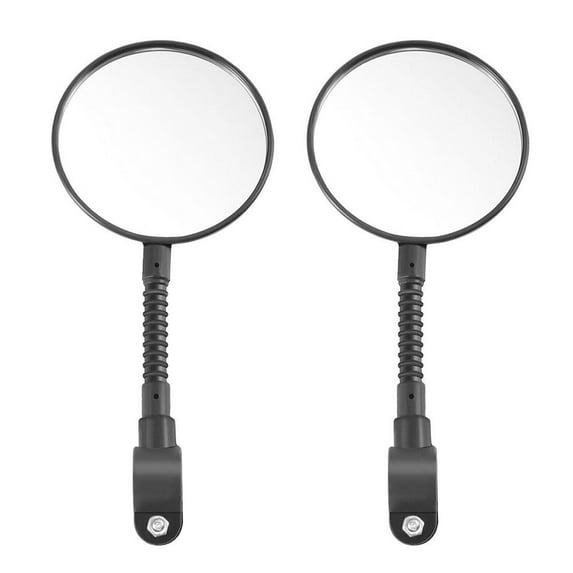 2pc Bike Mirror Round MTB Road Handlebar Bicycle Rear Glass Cycling View EFast Y4K8