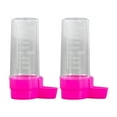 2pc Bird Water Dispenser Automatic Feeding Of Drinking Water With Ornamental Bird Supplies
