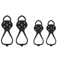thumbnail image 1 of 2pc Black 5-Point Ice Cleats For Kids&Adult, Stainless Steel, Adjustable Strap, Safe & Secure For Winter Outdoor Play, 1 of 7