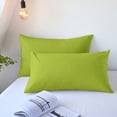 thumbnail image 1 of 2pc Body Pillowcase for Hot Sleepers - Temperature Regulating, Night Sweat Relief, Velvet-soft Fabric, All-season Breathable Cooling Pillow Cover, 1 of 9