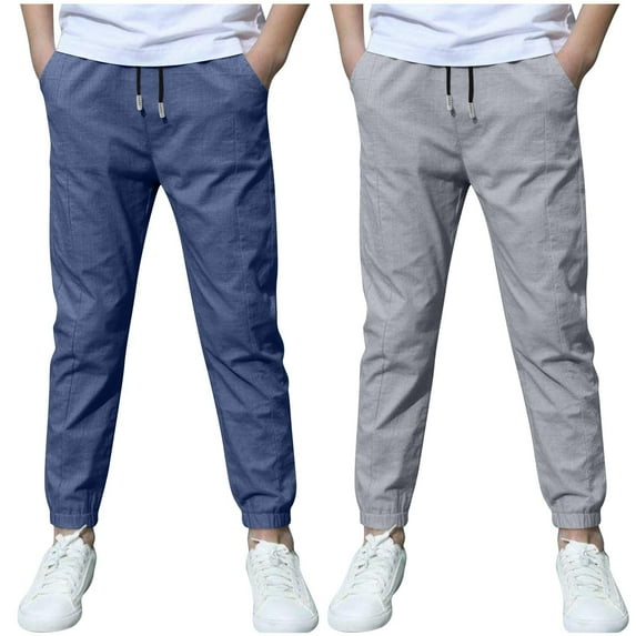 2pc Cargo Jogger Pants Clearance Kids Girls Boys Casual Drawstring Elastic Waisted Sweatpants Lightweight Soft Active Athletic Pants with Pockets New Green 3 Years