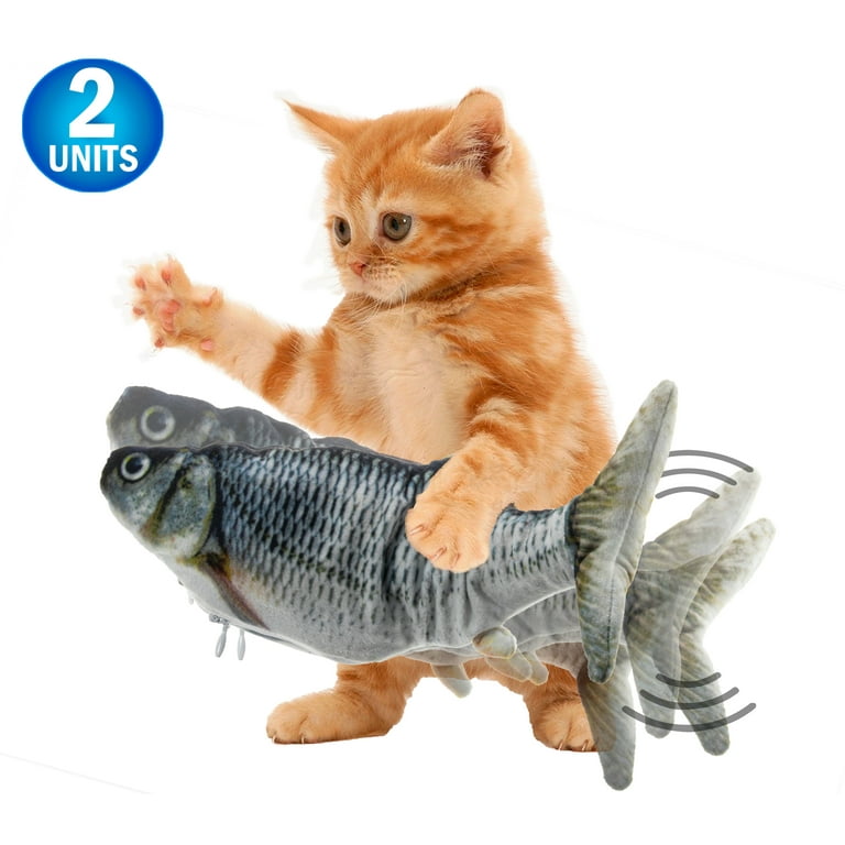 Moving fish cat toy discount