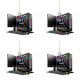 2pc Christmas Ornaments 2025 Custom Gaming Computer Christmas Ornament Christmas Tree Decor Loved Gaming Computer Ornament Gift(Black)