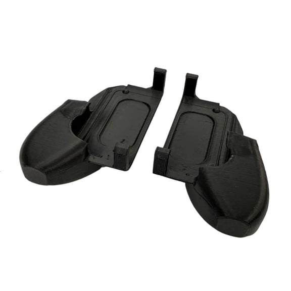 2pc Console Handle Grip Portable Gamepad Grip Ergonomic Controller Holding Grip