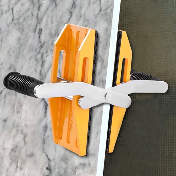 2pc Double Hand Stone Lifter Clamps, Heavy Load Marble/Glass Handling Tools, Cemetery Stone Installation
