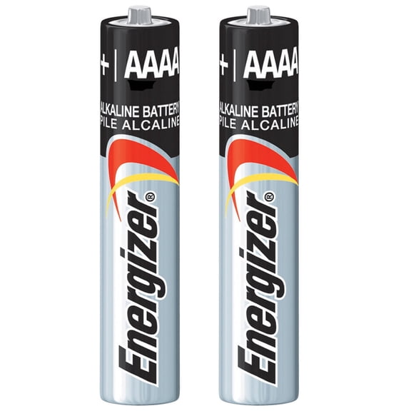 2pc Energizer E96 1.5v Alkaline Battery AAAA Compatible with LR8D425 MN2500