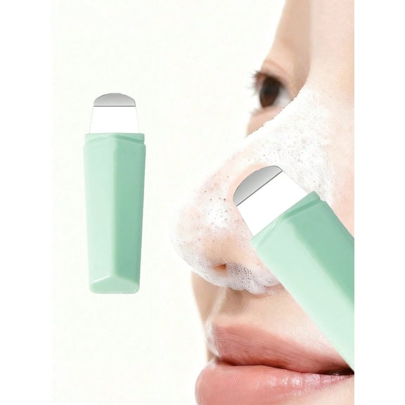 2pc Face Blackhead Remover Tool Gentle Pore Cleansing Device Suitable For Morning Evening Skincare Makeup Prep Post Facial Care