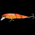 thumbnail image 1 of 2pc Fishing Lures Jigs Three-Section Minnow Realistic Surface Hard Multi-Section Fish Imitation Bait, 1 of 9