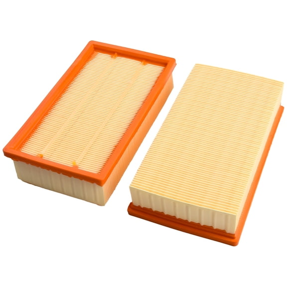 2pc Flat Pleated Filters For Bosch GAS 35 L AFC GAS 35 L SFC+ GAS 35 M AFC Vacuum Cleaner Household Cleaning Filters Replacement