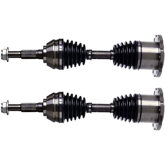 2pc Front CV Axle Shaft for 1983-96 Chevy S10/Blazer / 1992-96 GMC Jimmy / 1991-96 Sonoma / 1992-93 Typhoon / 1991-96 Olds Bravada - 4x4 Models Only