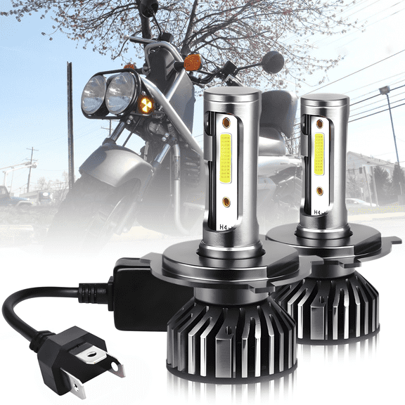 2pc HS1 LED Bulb for Honda 2003-2022 Ruckus 50 NPS50 Scooter Headlight 6000K 24W
