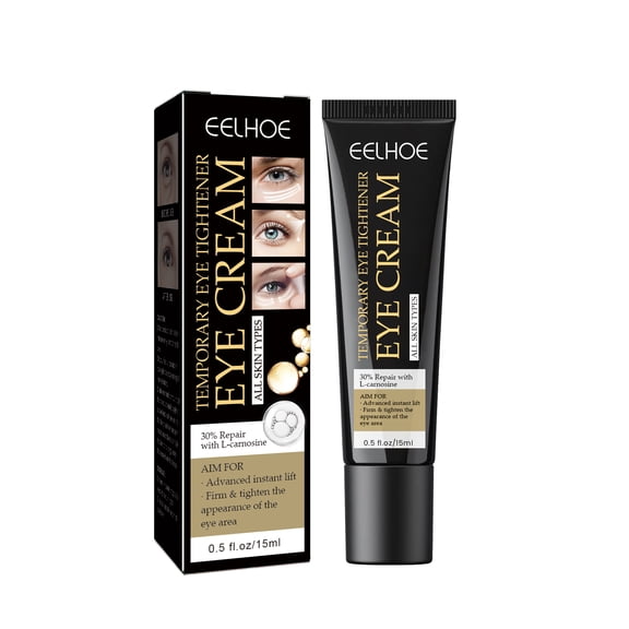 2pc Instant Firming Eye Cream,Instant Reduces Under-Eye Bags,Dark Circles & Puffiness,Anti Aging Fine Lines,Firming Of Delicate Eye Skin,15ML