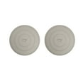 thumbnail image 1 of 2pc Jumbo Universal Kitchen Bathroom Sink Shower Tub Drain Stop Rubber Bath Bathtub Plug Set, 1 of 4