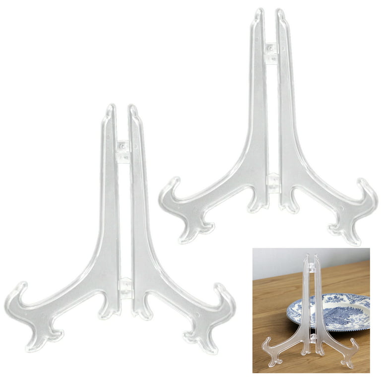 2pc Large Decorative Plate Holder Display Stand Easel Picture Frame Pedestal 10