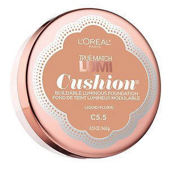 2pc Loreal True Match Lumi Cushion Natural Tan Liquid Foundation