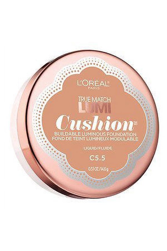 2pc Loreal True Match Lumi Cushion Natural Tan Liquid Foundation