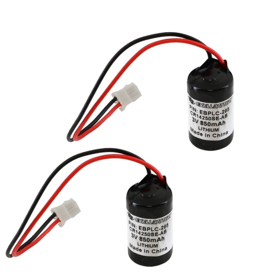 2pc MICRO 1100 Compatible with PLC Computer Backup Batteries