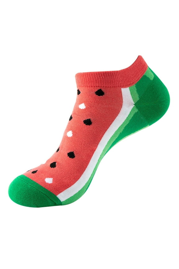 (2pc)MSJUHEG Ankle Socks,Compression Socks,Toe Socks,No Show Socks Womens,Socks,Novelty Funny Cute Ankle 3d Pattern Design Colorful Cotton Low Cut Liner E One Size