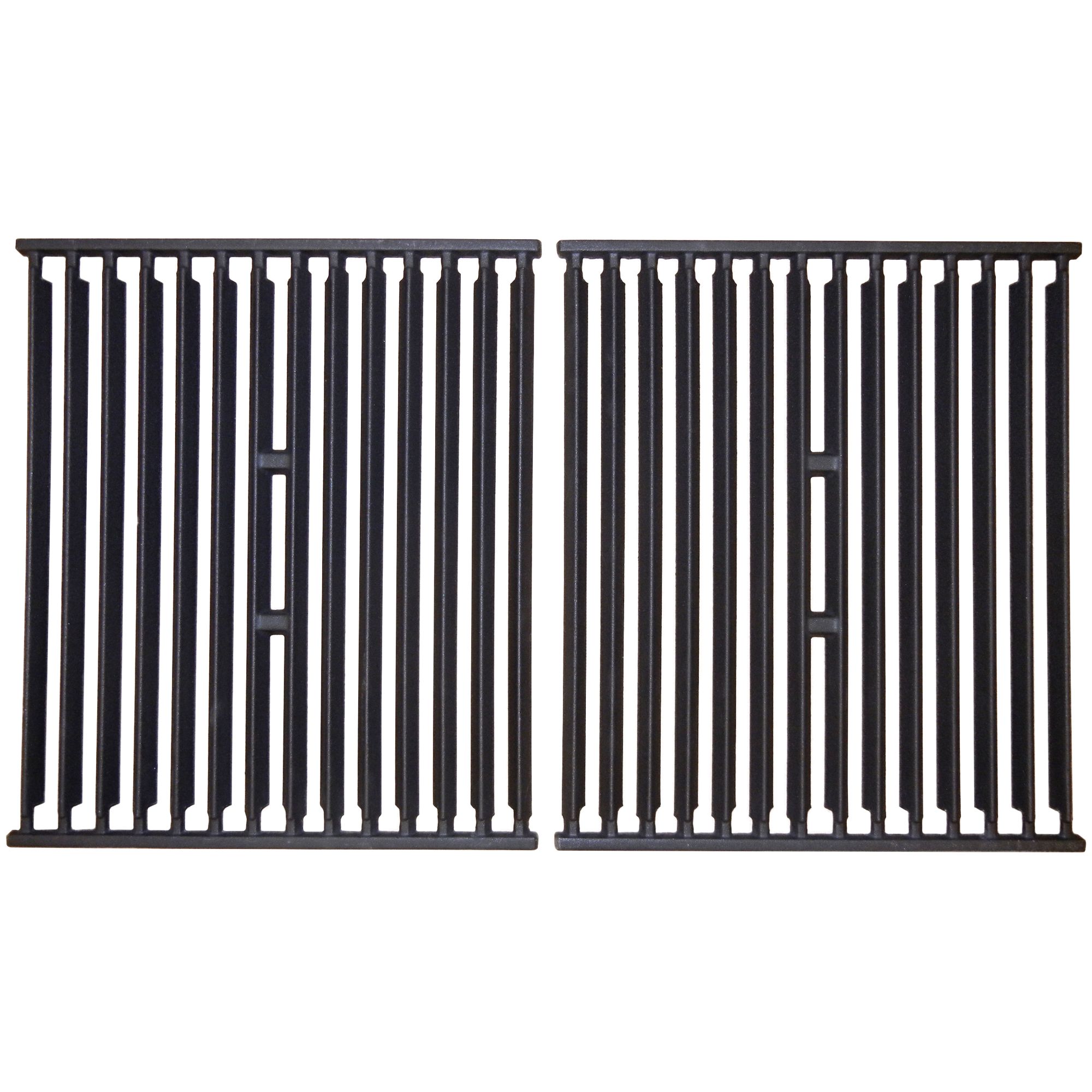 2pc Matte Cast Iron Cooking Grid for Broil King and Broil King Crown Gas Grills 25.5" - image 1 of 2