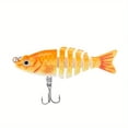 thumbnail image 1 of 2pc Mini Multi-segment Bionic Hard Bait - 2.36in/0.18oz - Artificial Swimbait For Freshwater And Saltwater Trout And Bass Fishing, 1 of 10