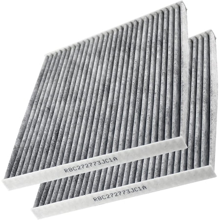 2pc MotorbyMotor C272773JC1A (CF11776) Cabin Air Filter for Nissan Altima Pathfinder Murano, Infiniti JX35 QX60 Premium Air Filter, 244mm x 282mm x 20mm Car Air Filter
